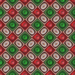 Square Patterned Khaki Green Modern Rug, pat3157