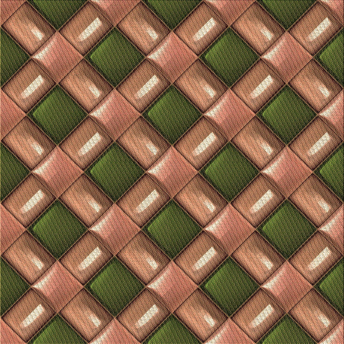 Round Machine Washable Transitional Bronze Brown Rug, wshpat3158brn