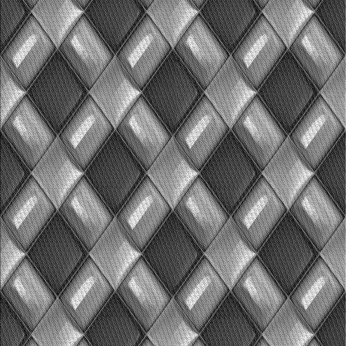 Machine Washable Transitional Dark Gray Rug, wshpat3158gry