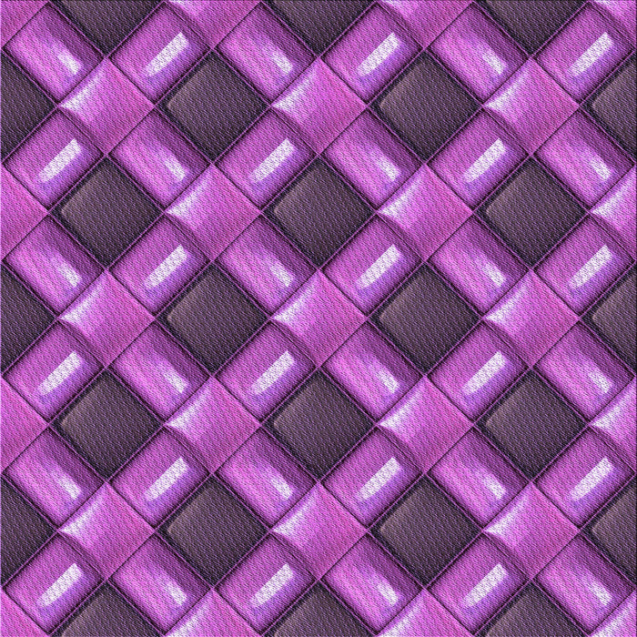 Round Machine Washable Transitional Medium Orchid Purple Rug, wshpat3158pur