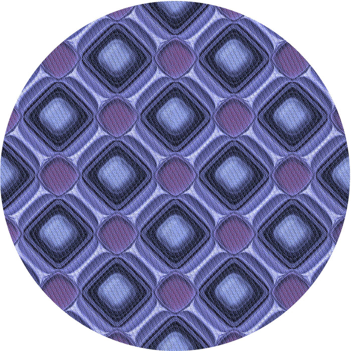 Square Machine Washable Transitional Light Slate Blue Rug in a Living Room, wshpat3159blu