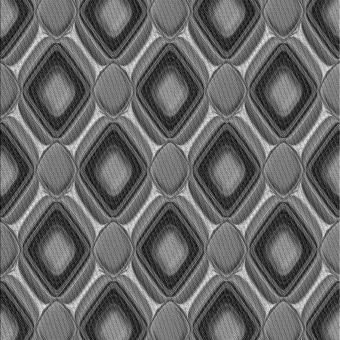 Machine Washable Transitional Black Rug, wshpat3159gry