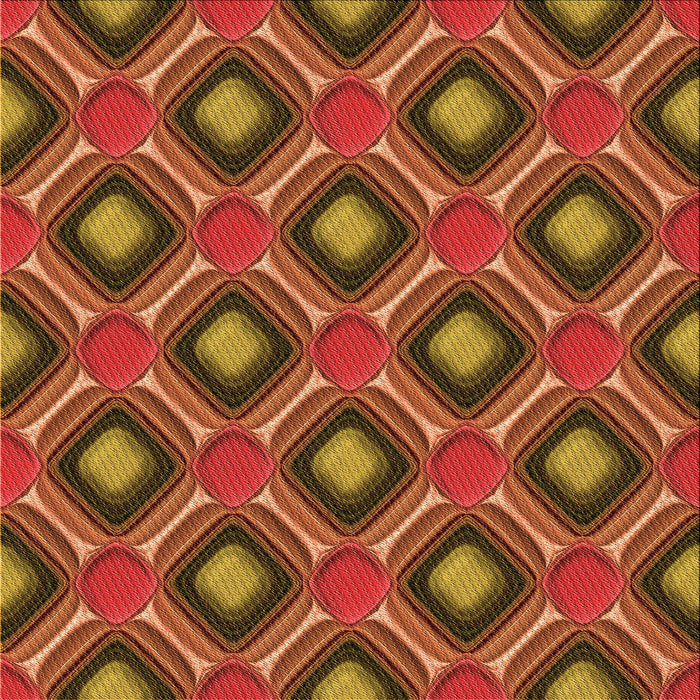 Round Machine Washable Transitional Orange Rug, wshpat3159org