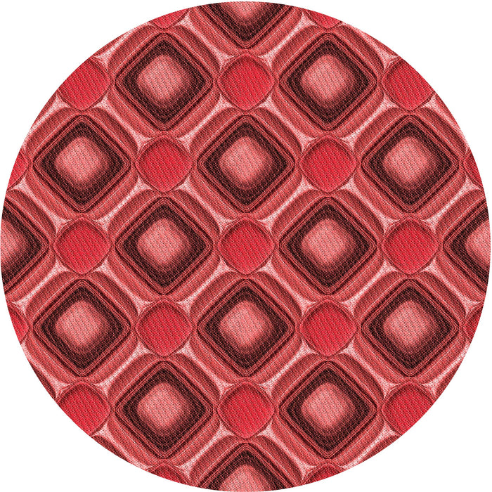 Square Machine Washable Transitional Red Rug in a Living Room, wshpat3159rd