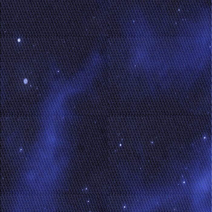 Machine Washable Transitional Night Blue Rug, wshpat3160blu