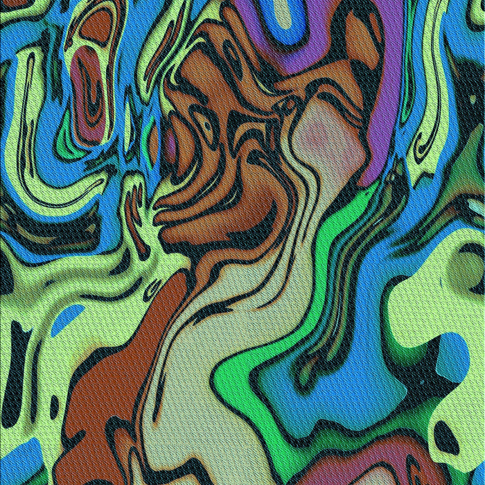 Machine Washable Transitional Emerald Green Rug, wshpat3161lblu