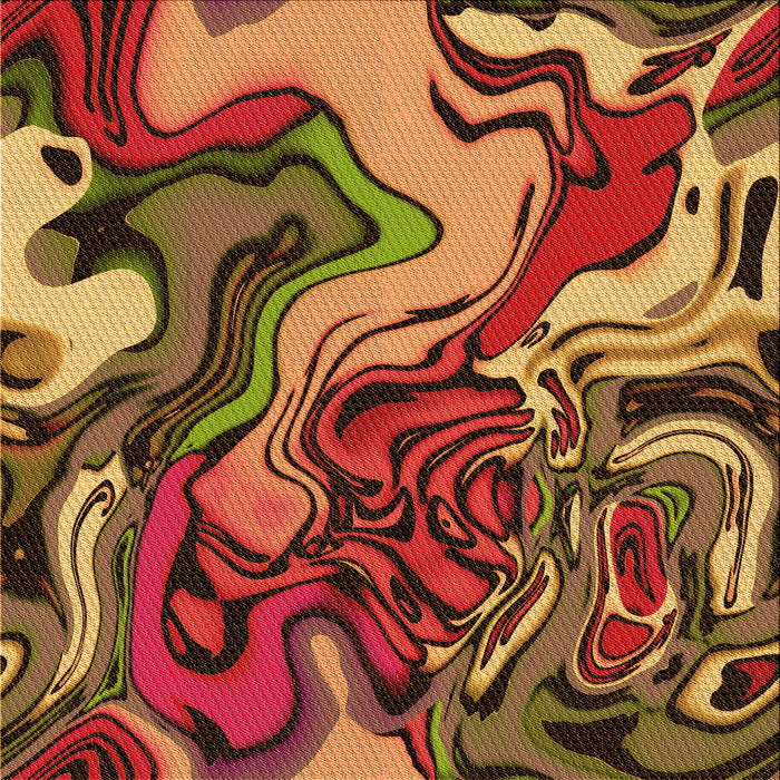 Round Machine Washable Transitional Saffron Red Rug, wshpat3161org