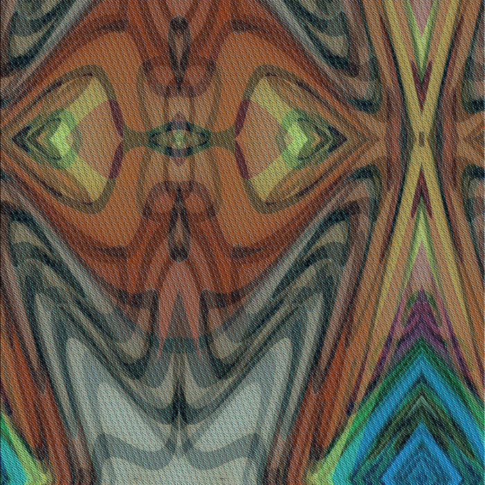 Machine Washable Transitional Red Brown Rug, wshpat3162lblu