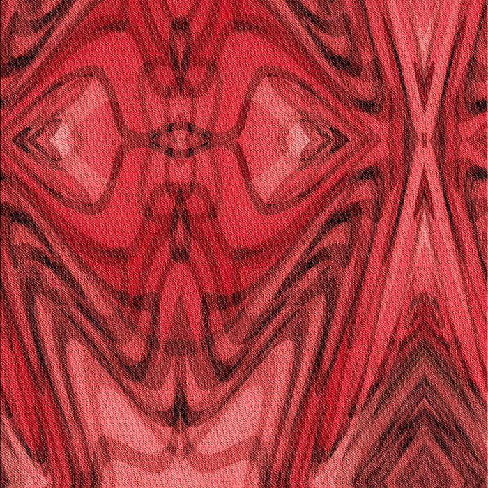 Machine Washable Transitional Red Rug, wshpat3162rd