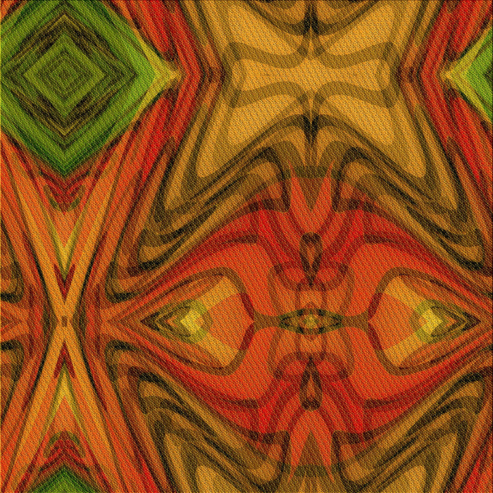 Round Machine Washable Transitional Tomato Red Rug, wshpat3162yw