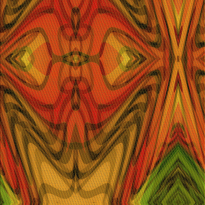 Machine Washable Transitional Tomato Red Rug, wshpat3162yw