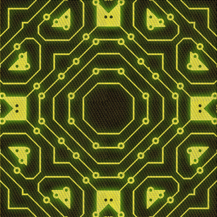 Round Machine Washable Transitional Dark Yellow Green Rug, wshpat3163yw