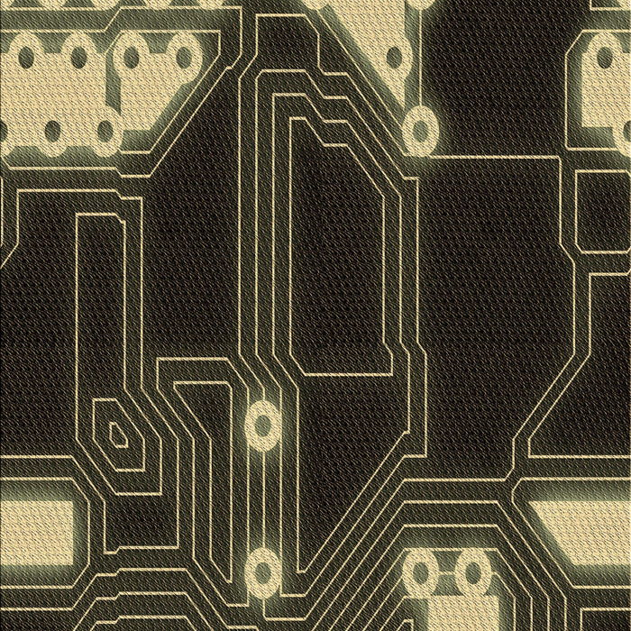 Patterned Brown Rug, pat3164brn