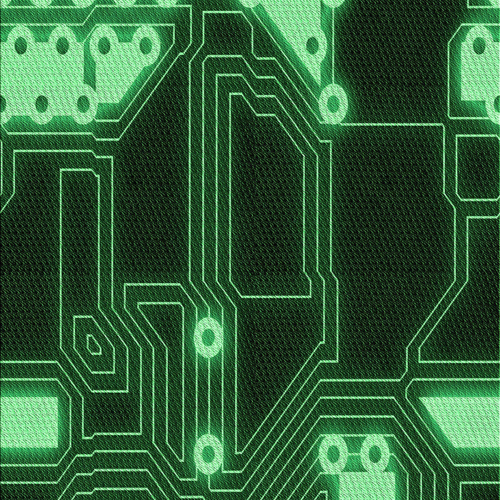 Patterned Dark Forest Green Rug, pat3164grn