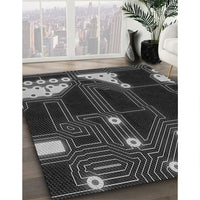 Patterned Gray Rug, pat3164gry