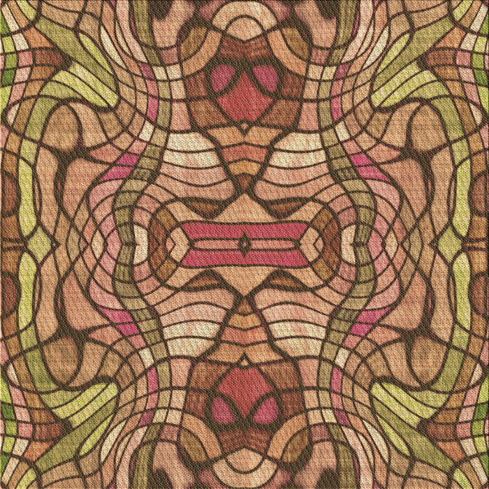 Round Machine Washable Transitional Golden Gold Rug, wshpat3165brn