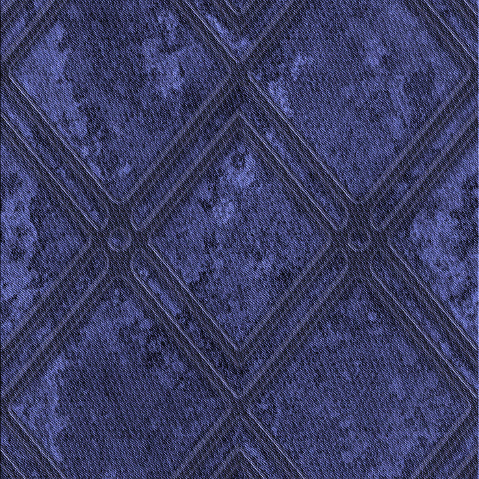 Patterned Night Blue Rug, pat3166blu