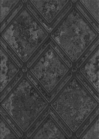 Machine Washable Transitional Charcoal Black Rug, wshpat3166gry