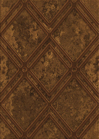 Machine Washable Transitional Mahogany Brown Rug, wshpat3166org