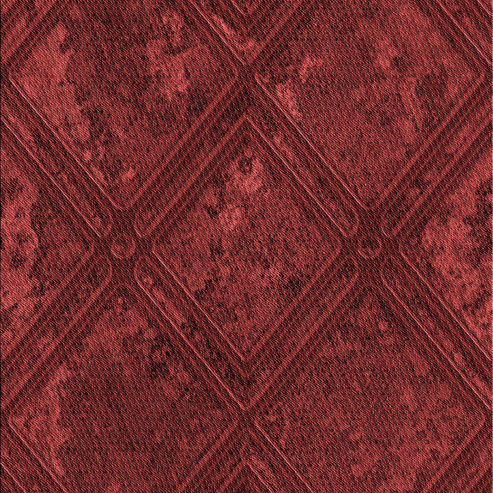 Machine Washable Transitional Red Rug, wshpat3166rd