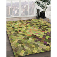 Patterned Oak Brown Rug, pat3168brn