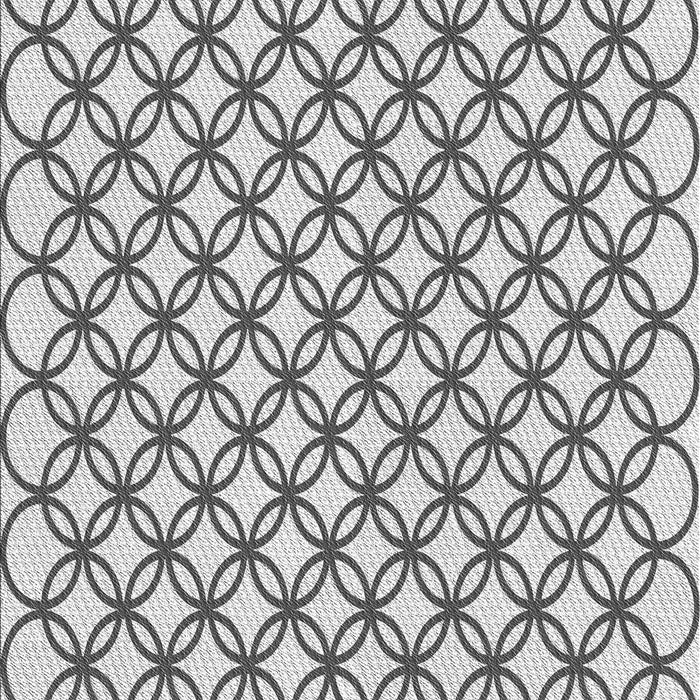 Patterned Platinum Gray Rug, pat317gry