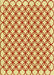 Patterned Orange Red Orange Rug, pat317yw