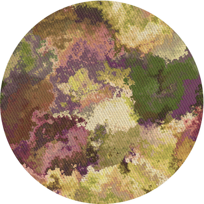 Square Machine Washable Transitional Golden Gold Rug in a Living Room, wshpat3171brn