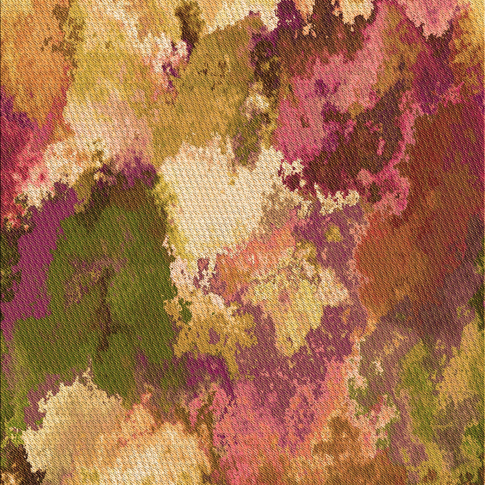 Patterned Mahogany Brown Rug, pat3171org