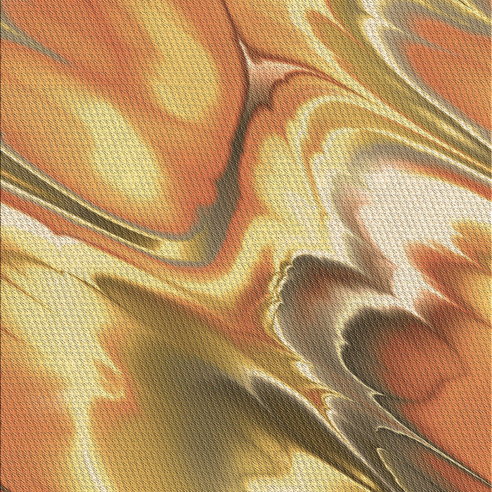 Machine Washable Transitional Orange Rug, wshpat3173brn