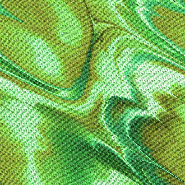 Machine Washable Transitional Emerald Green Rug, wshpat3173grn