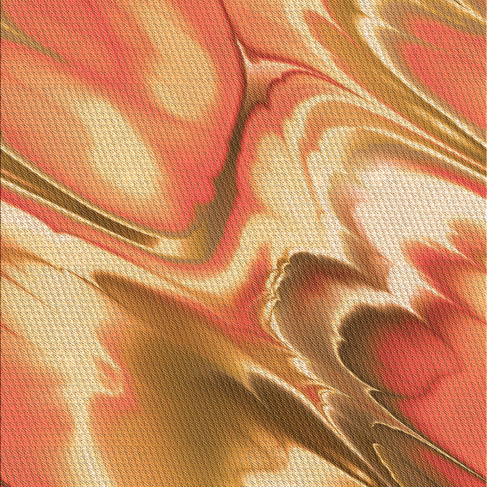 Machine Washable Transitional Orange Rug, wshpat3173org