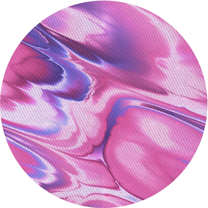 Square Machine Washable Transitional Violet Purple Rug in a Living Room, wshpat3173pur