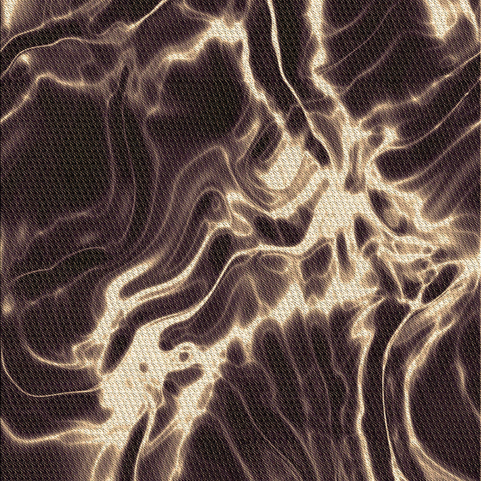 Patterned Charcoal Black Rug, pat3174brn