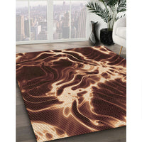 Patterned Red Rug, pat3174org