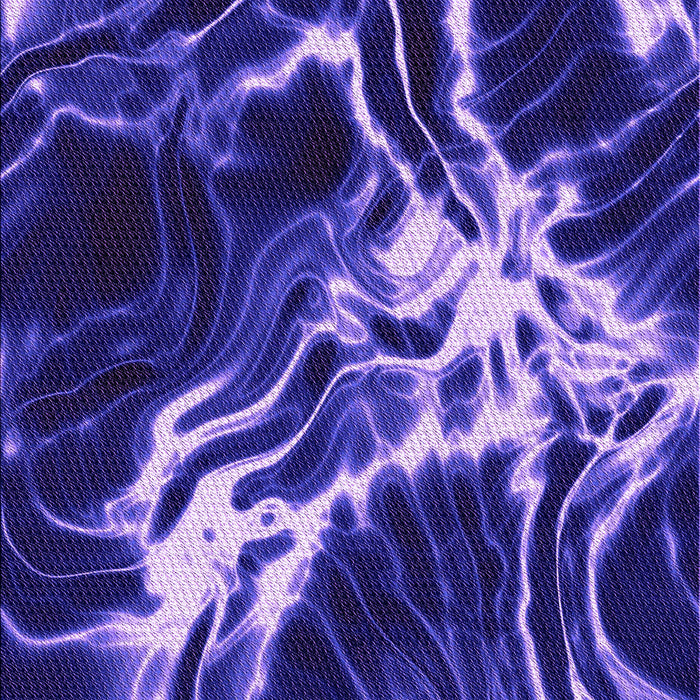 Patterned Cobalt Blue Rug, pat3174pur