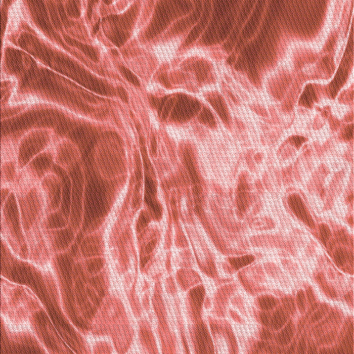 Patterned Fire Red Rug, pat3176rd