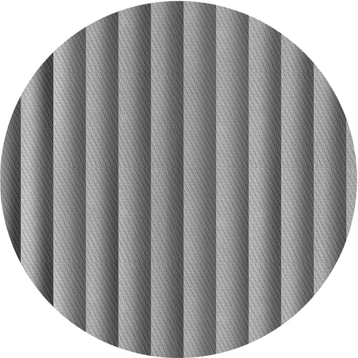 Square Machine Washable Transitional Carbon Gray Rug in a Living Room, wshpat3177gry