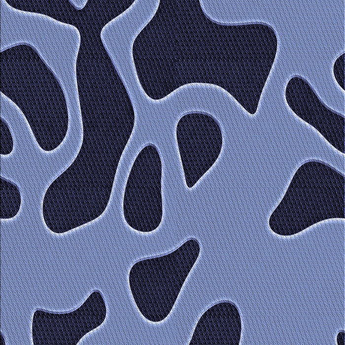 Patterned Blue Rug, pat3178blu