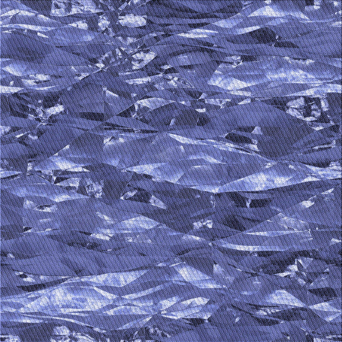 Round Patterned Sky Blue Rug, pat3179blu