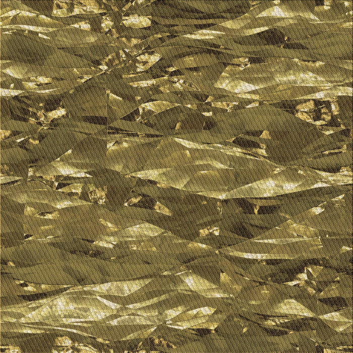 Round Patterned Caramel Brown Rug, pat3179brn