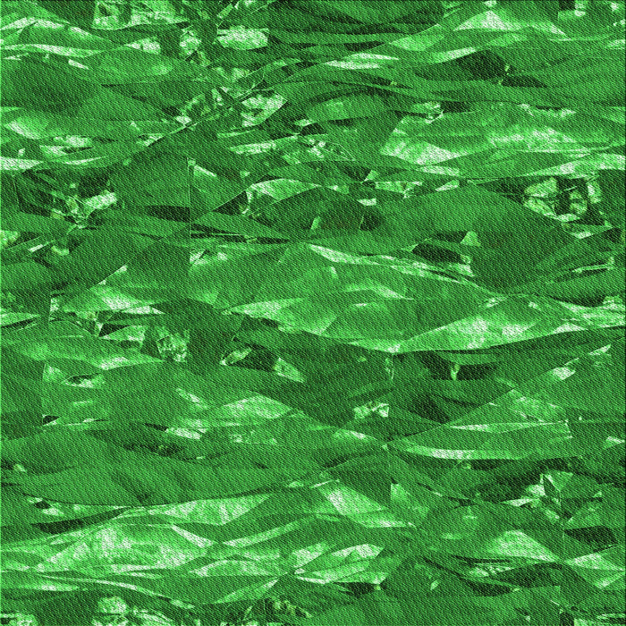 Round Patterned Green Rug, pat3179grn