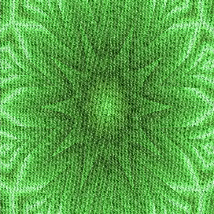 Patterned Neon Green Rug, pat318grn