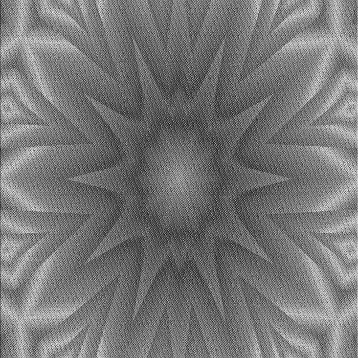 Patterned Carbon Gray Rug, pat318gry