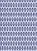 Patterned Lavender Blue Rug, pat3180blu