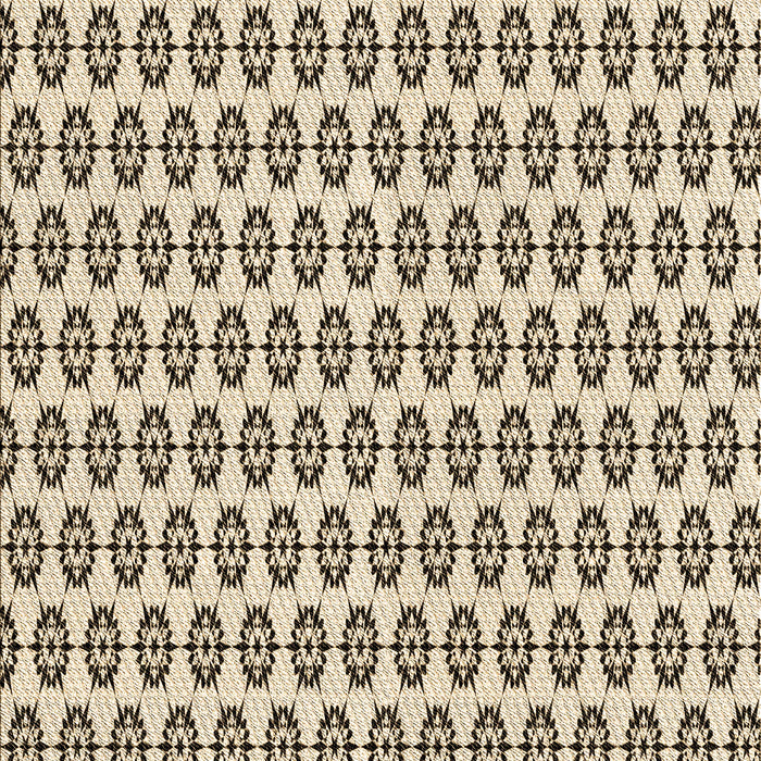 Patterned Vanilla Gold Rug, pat3180brn