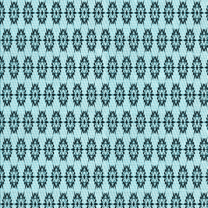 Patterned Electric Blue Rug, pat3180lblu