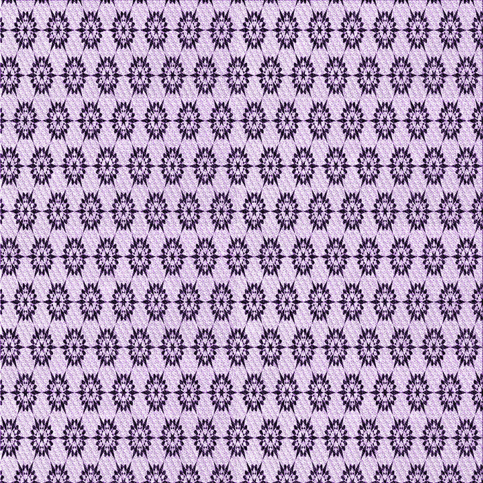 Round Patterned Bright Grape Purple Rug, pat3180pur