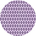 Square Patterned Bright Grape Purple Rug, pat3180pur