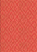 Patterned Orange Red Orange Rug, pat3182org